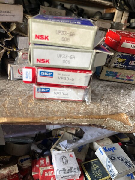 Gearbox bearings