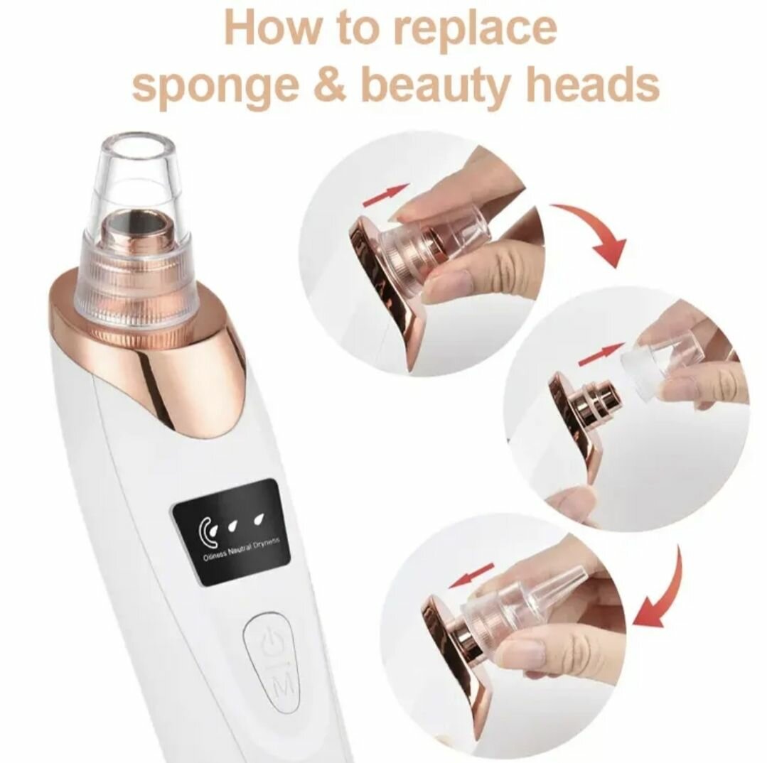 Aspirateur de sebum