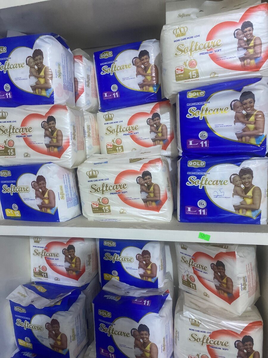 Softcare diapers