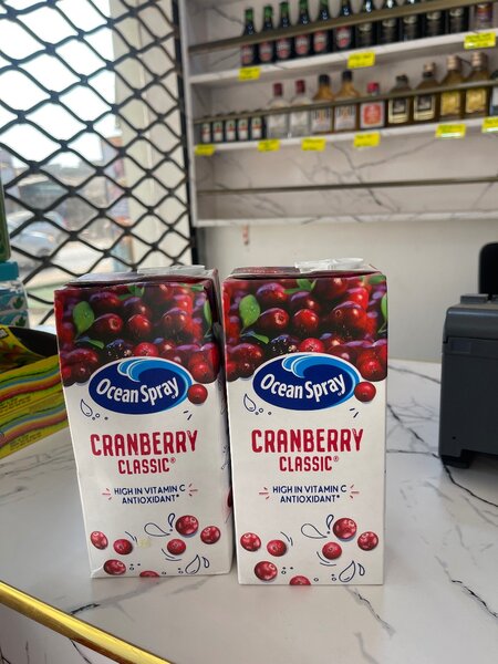 OCEAN SPRAY CRANBERRY JUICE