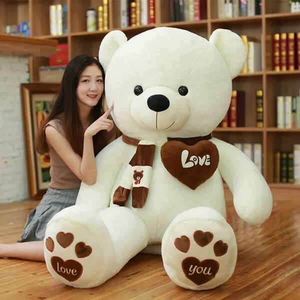 Grand ours en peluche 1M et 80