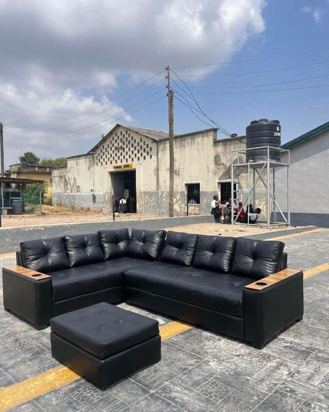 L shaped sofa