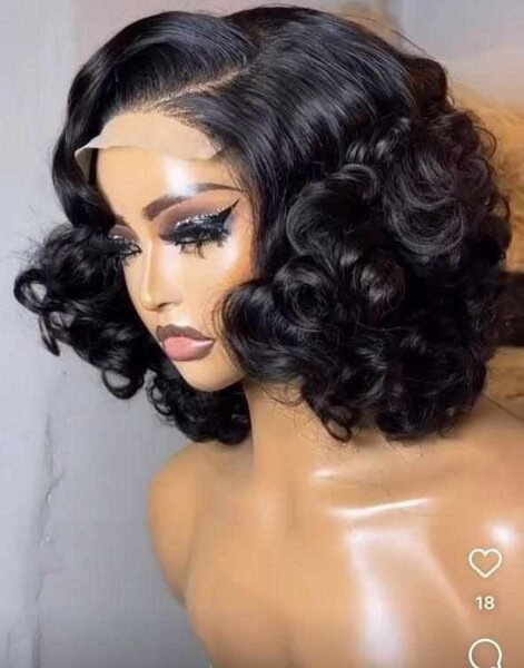 Bouncy wig
