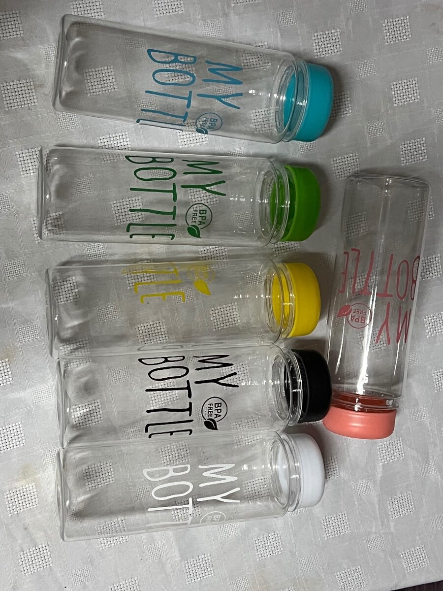 Bouteilles d'eau réutilisables