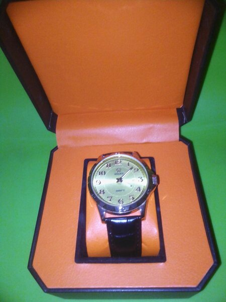 Rolex Leather Watch