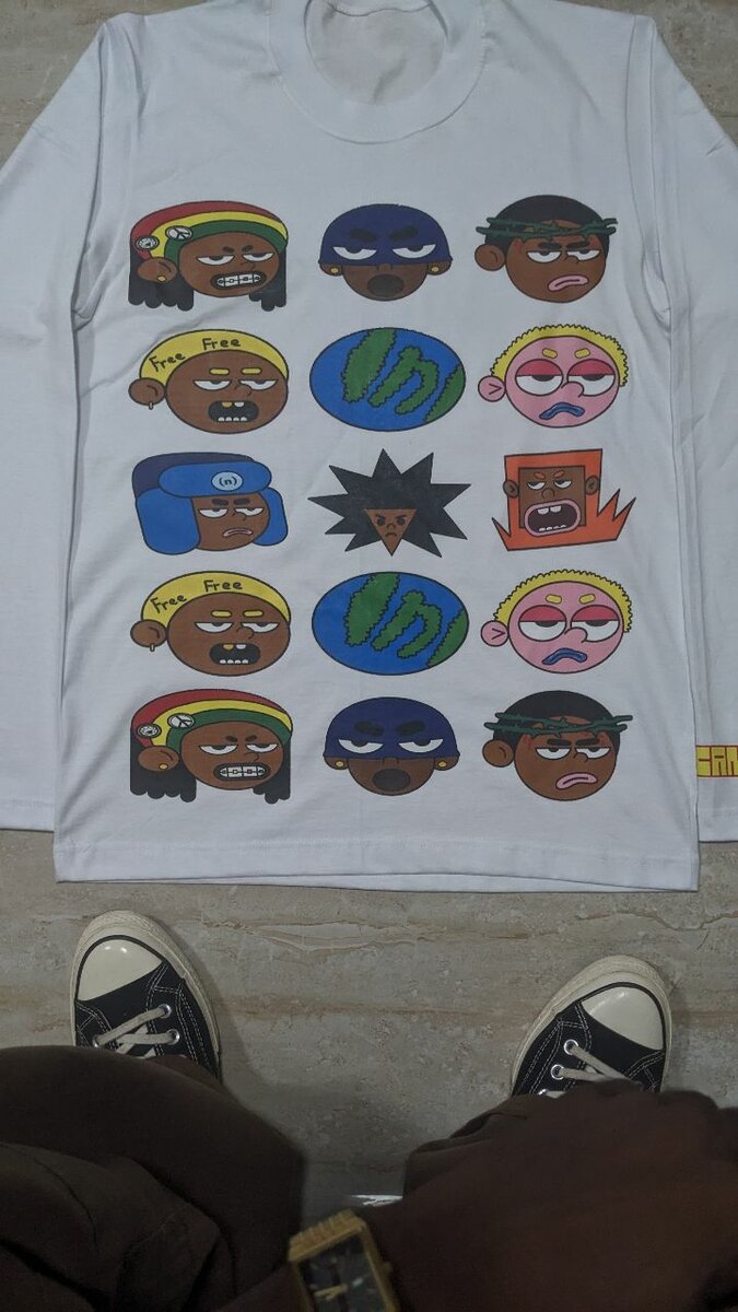 Longsleeve Oscan's Head Army