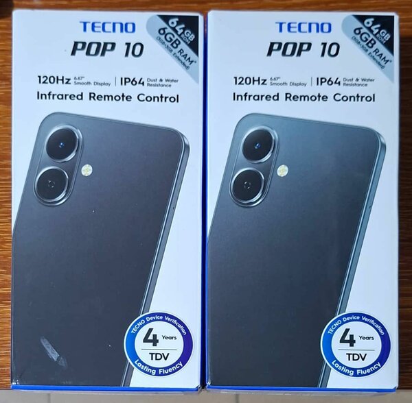 Smartphone TECNO POP 10 moderne