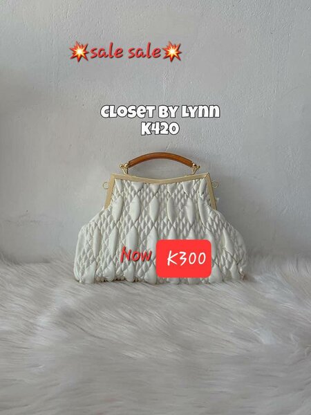 white bag