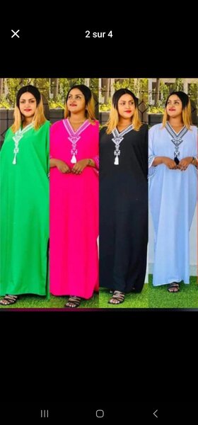 Robes Longues Multicolores