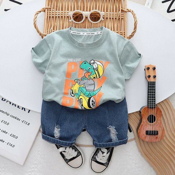 Jean and top for baby boy