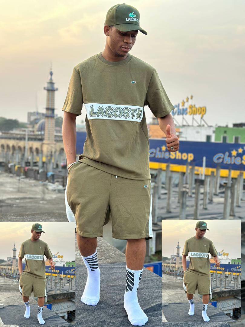 Ensemble culotte et tee-shirt homme