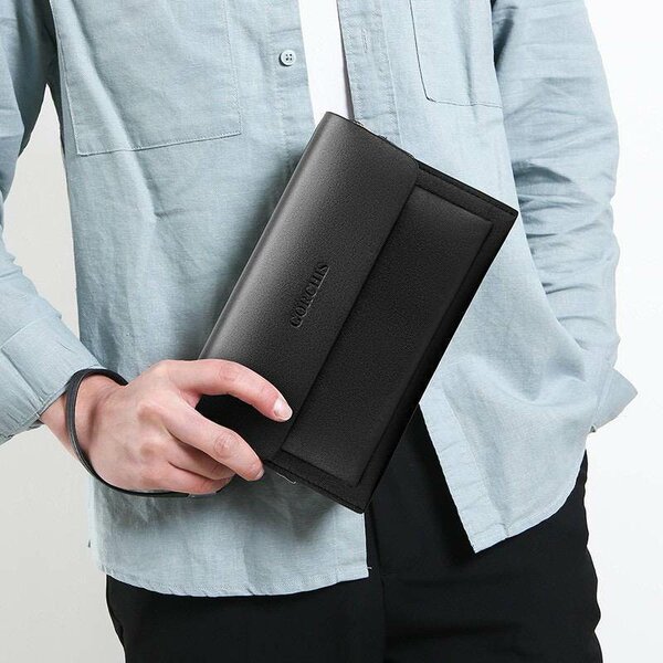 Solid leather pouches
