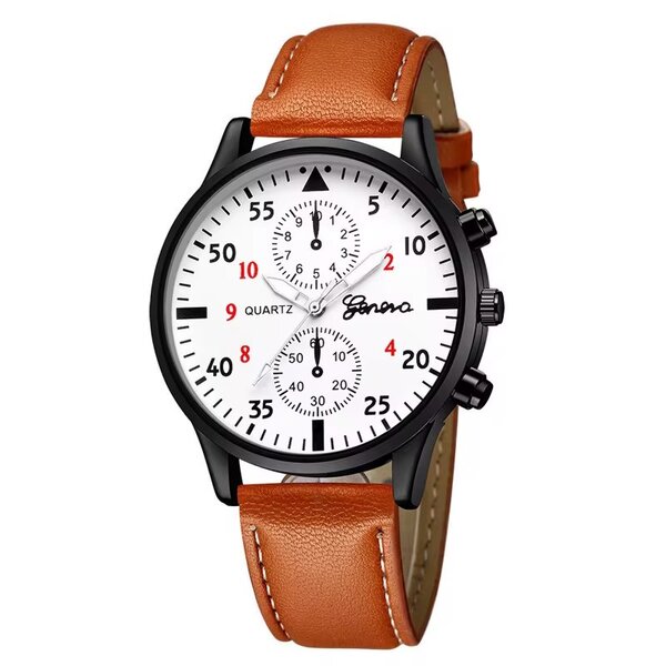 Montre En cuir de chez geneva