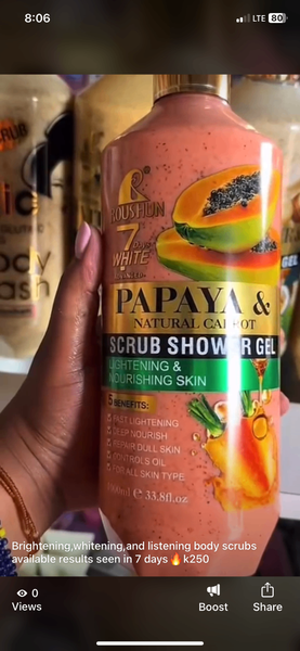 Skincare scrubs