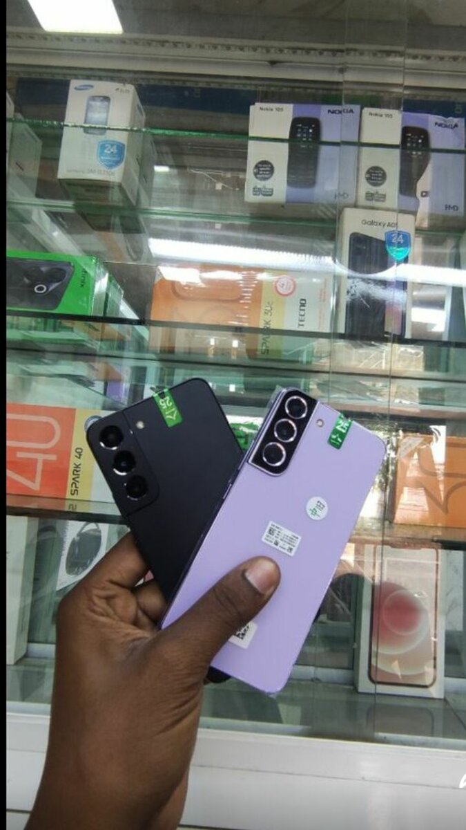 Smartphones modernes en duo