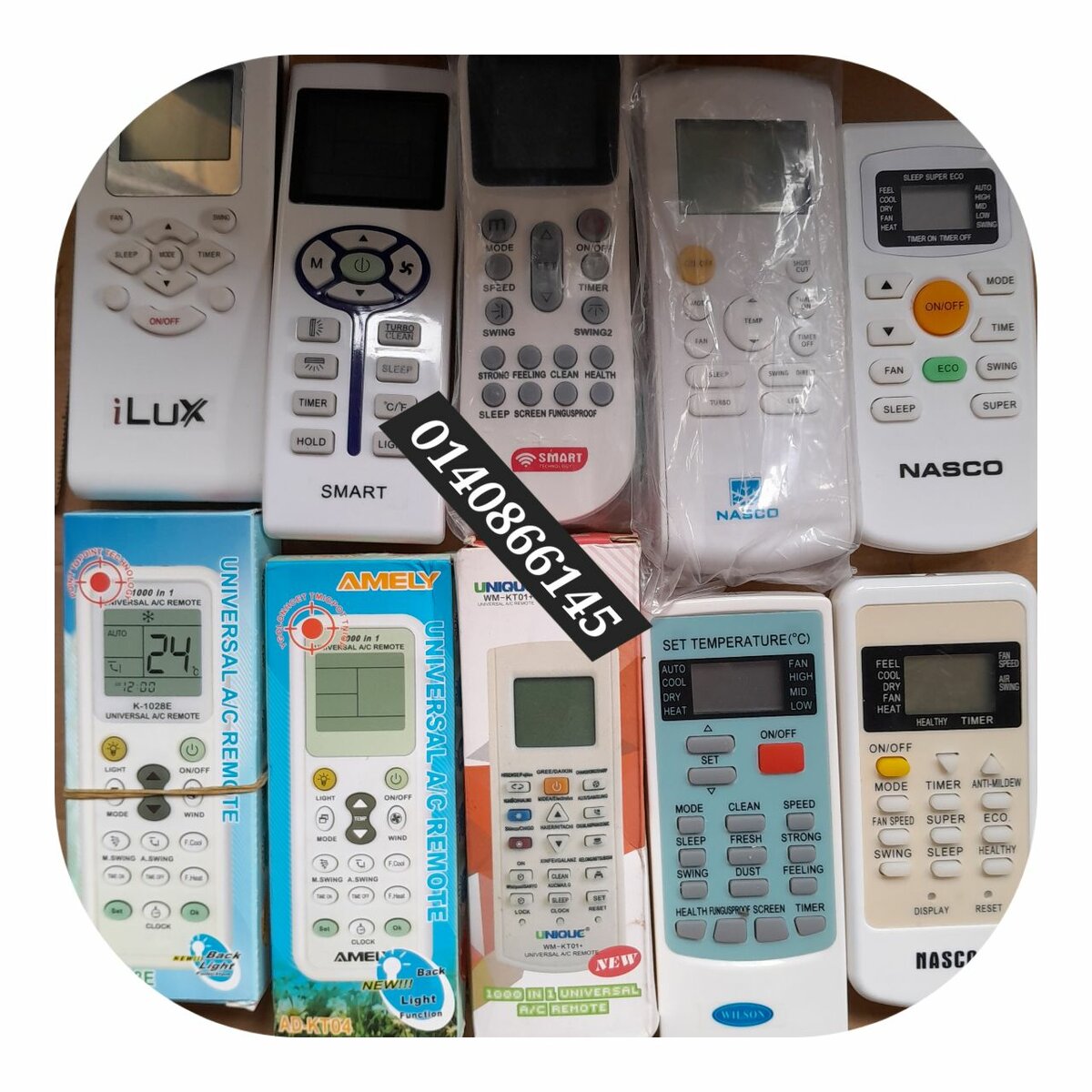 Commande de climatiseur