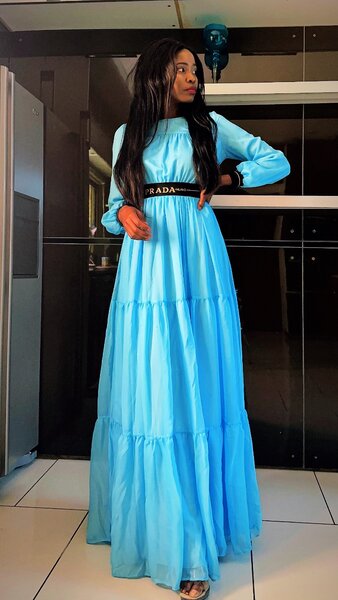 Dress: BLUE only.