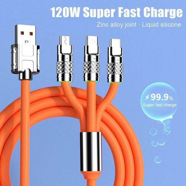 Câble de charge rapide 3 en 1
