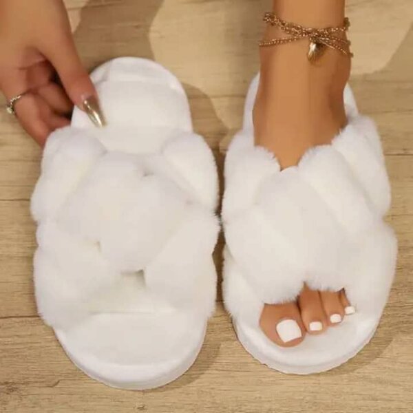 Chaussons Doux en Peluche