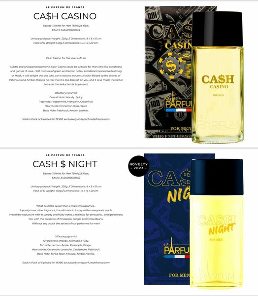 Parfum cash casino & night