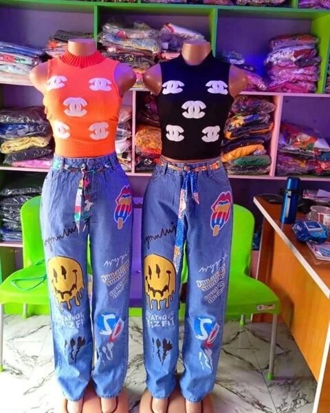 Quality ladies top and trouser