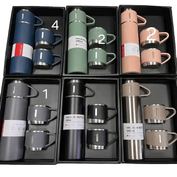 Thermos et gobelet