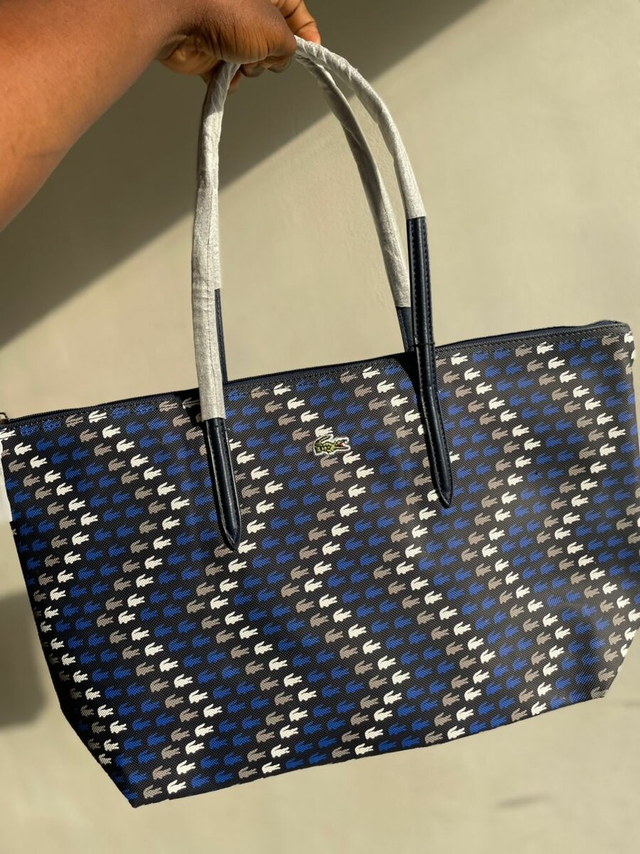 Sac lacoste en toile tendance