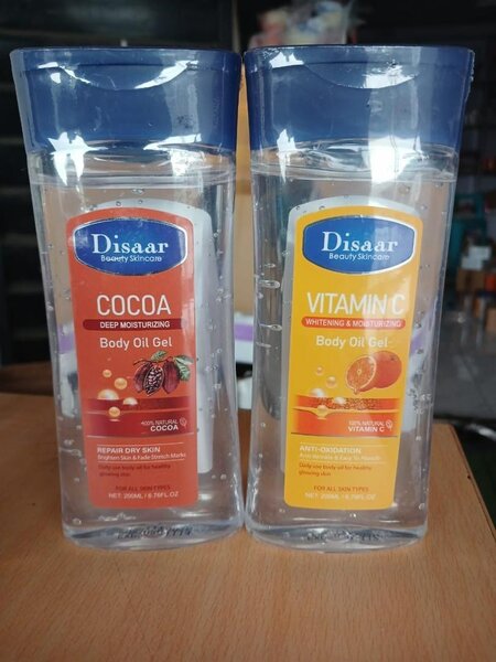 Body oil gel