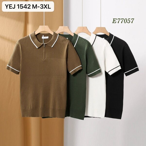 Polos en coton bien lourd
