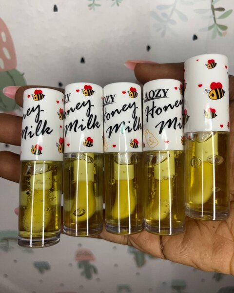 Gloss à Lèvres Miel et Lait