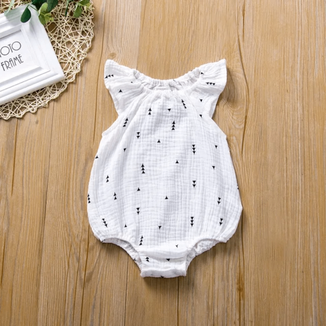 Barboteuse Bébé Été en Coton