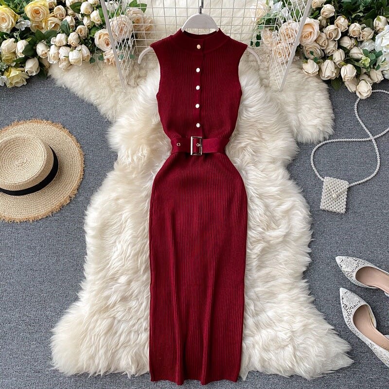 Knitted dress