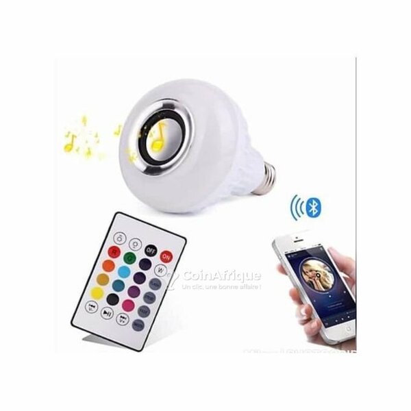 Ampoule LED musicale bluetooth