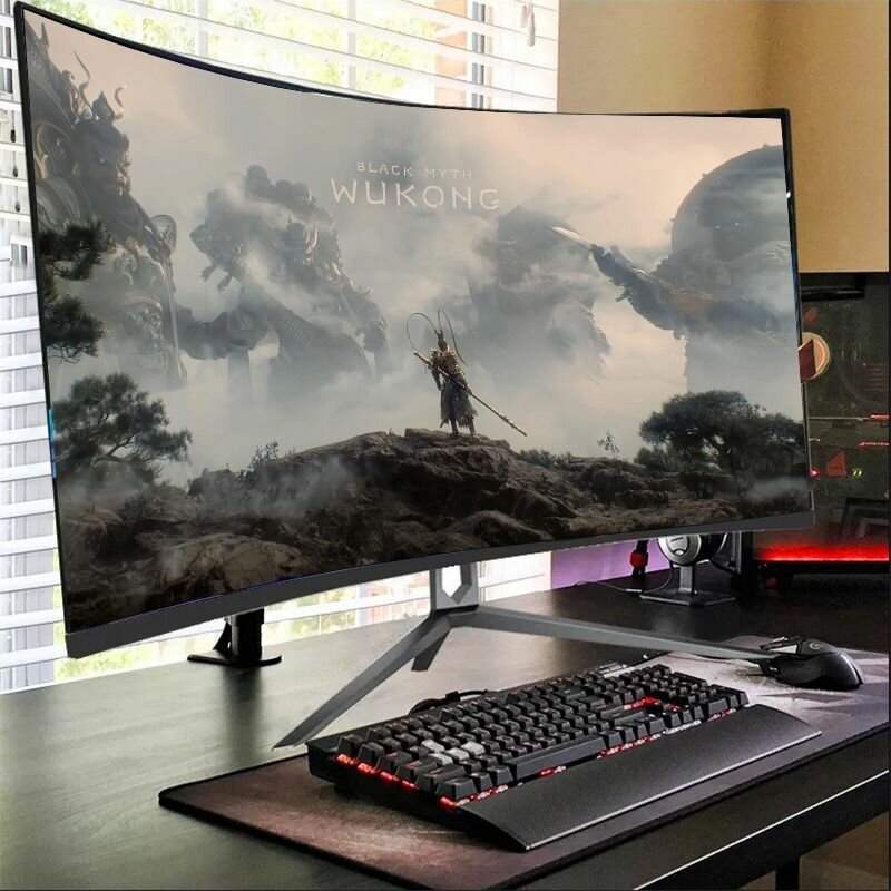 Moniteur incurvé 27" FHD 180Hz