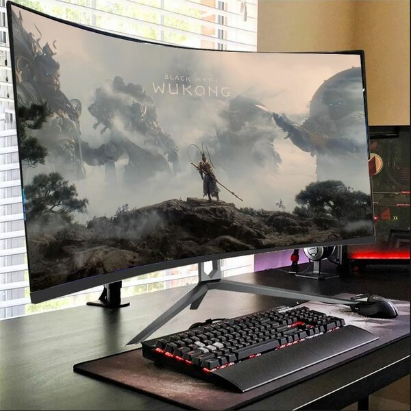 Moniteur incurvé 27" FHD 180Hz