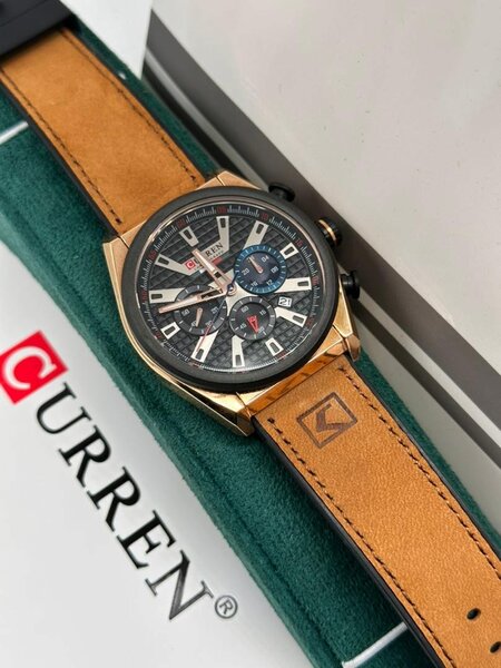 Montre Curren en cuir