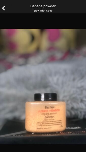 Banana powder