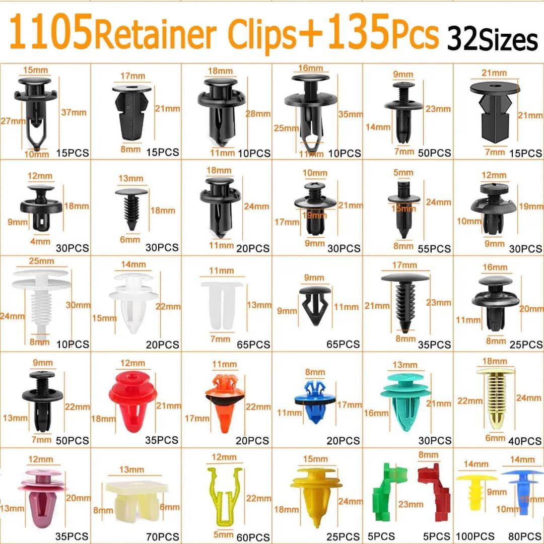 Clips de Fixation pour voiture