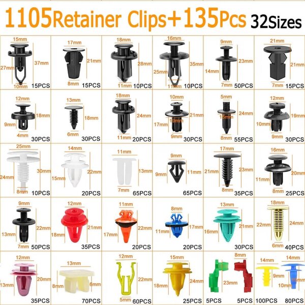 Clips de Fixation pour voiture