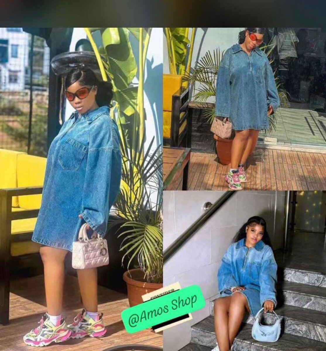 Bola jeans dress