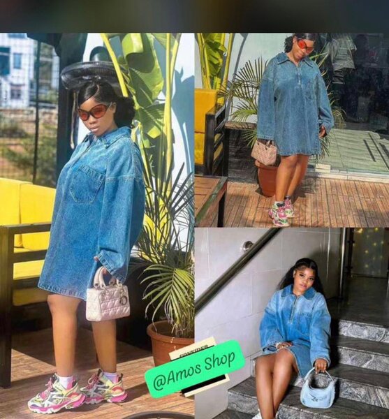 Bola jeans dress