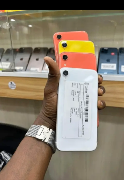 Smartphones colorés
