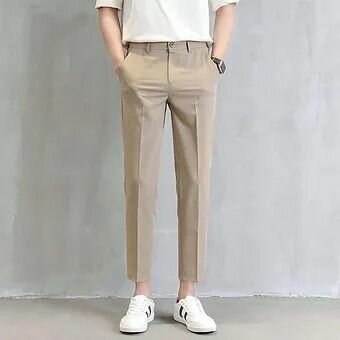 Pantalons tissus pour hommes