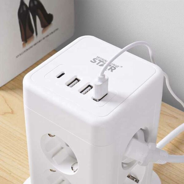 Prise Multiprise Tower USB