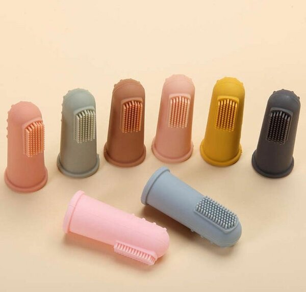 Brosse a dent en silicone pour bebe