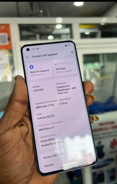 Oppo find  X5