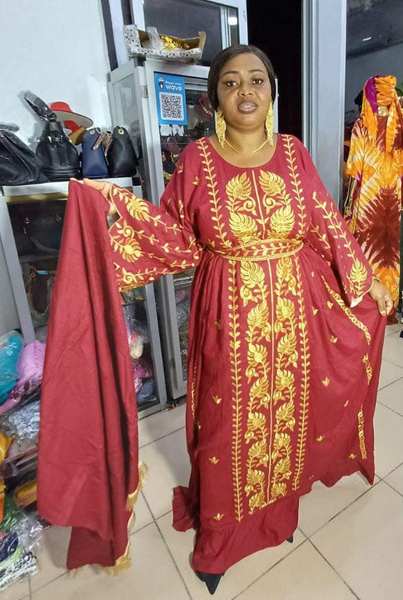 Boubou rouge
