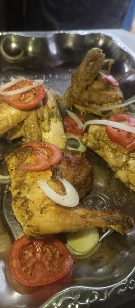 Poulet braisé