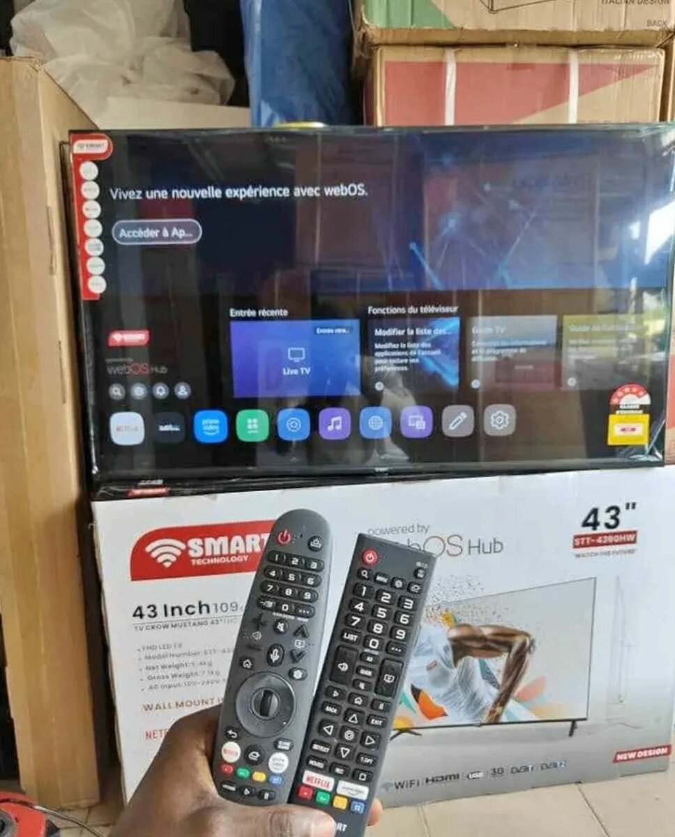 Smart TV 4K UHD 43" Android