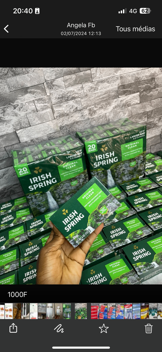 Savon irish spring